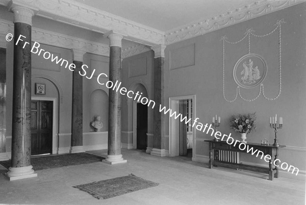 ITALIAN LEGATION  LUCAN HOUSE  ENTRANCE HALL